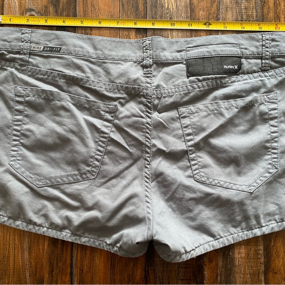 Hurley Nike dri-fit Gray Women's Shorts - Picture 2 of 4